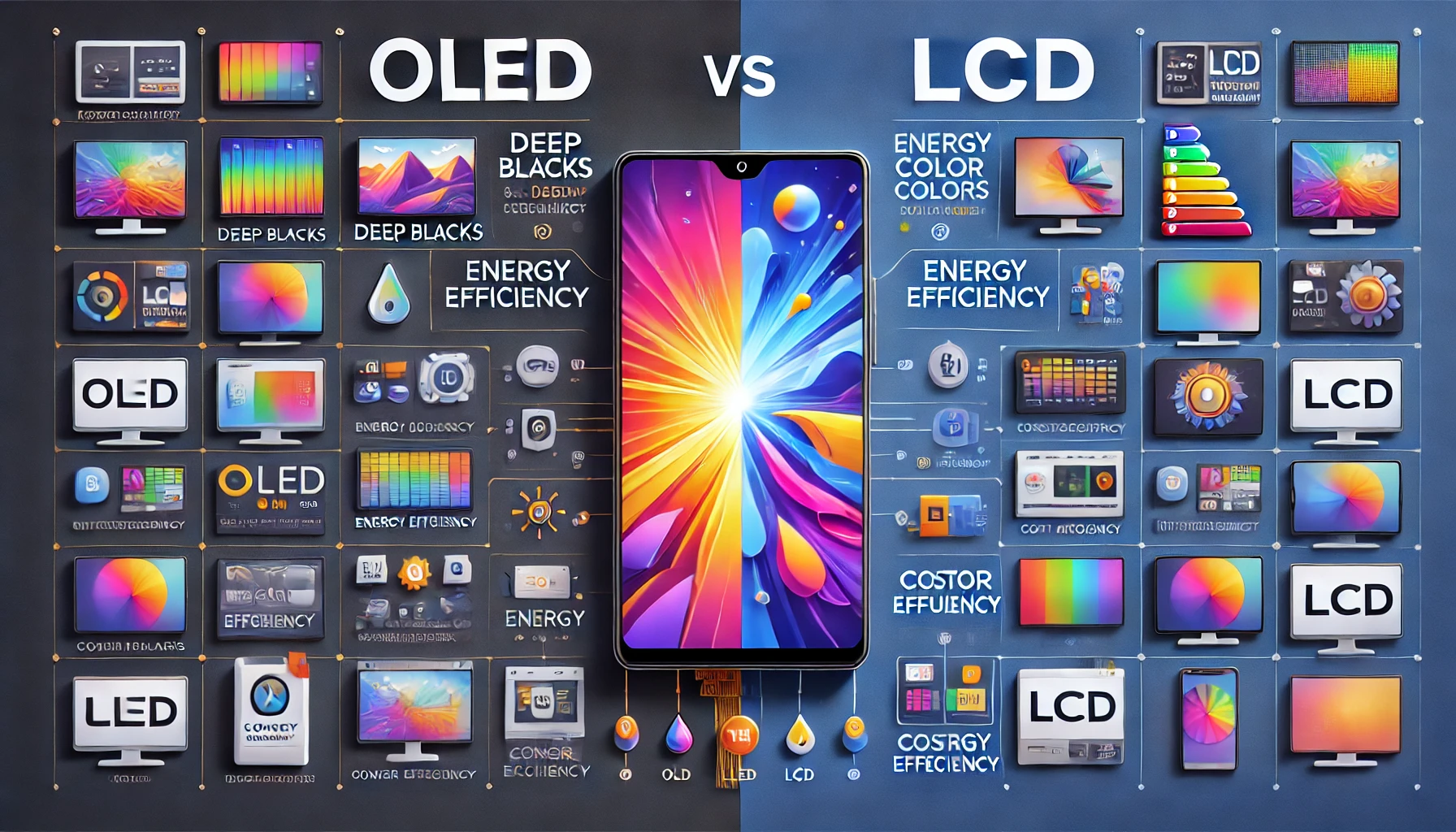 OLED Vs LCD Which Display Technology Is Better For Mobile Devices OLED Vs LCD Which Display Technology Is Better For Mobile Devices