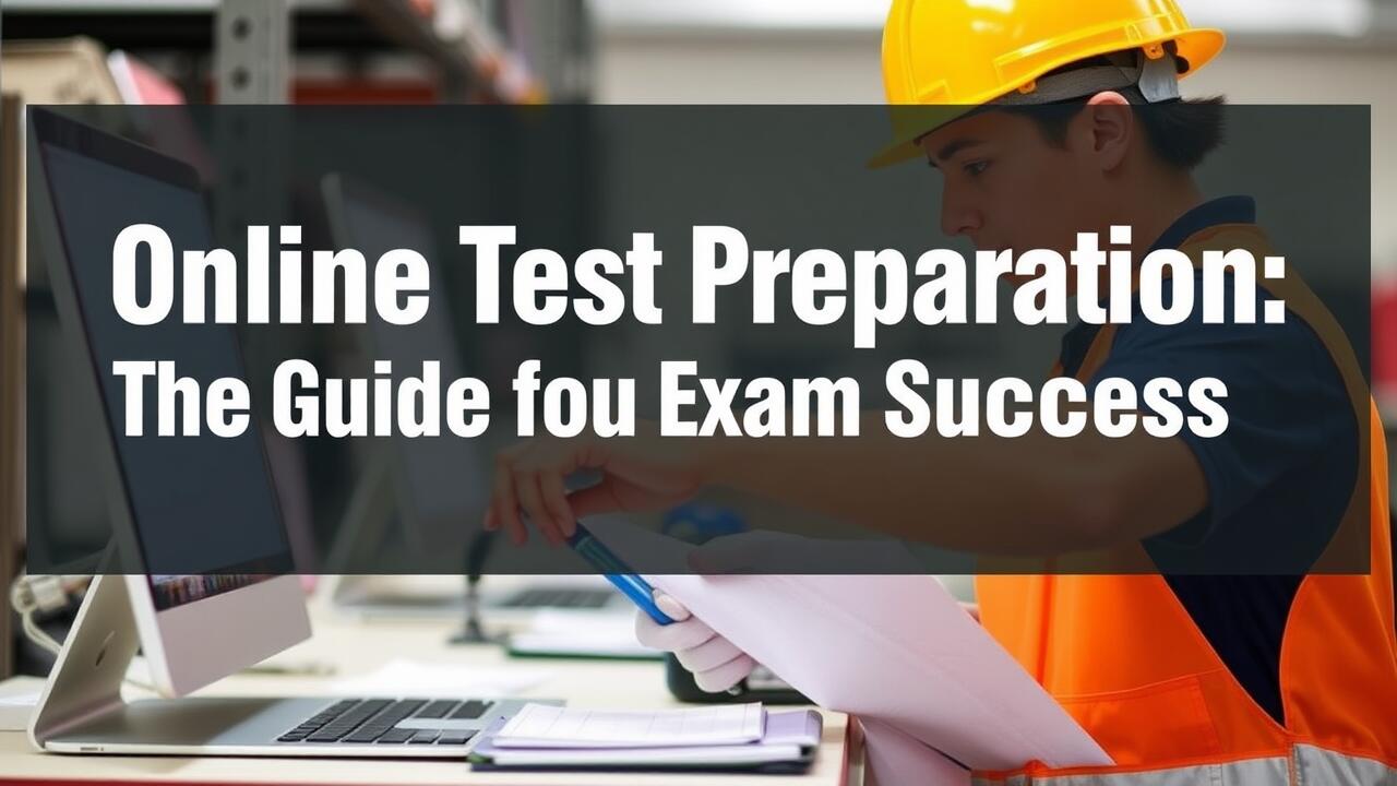 Online Test Preparation: Your Guide to Exam Success